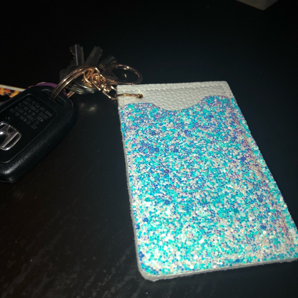 Sparkly key/card holder